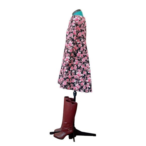 Marni silk blend floral a-line Mini dress IT40 - Picture 2 of 9